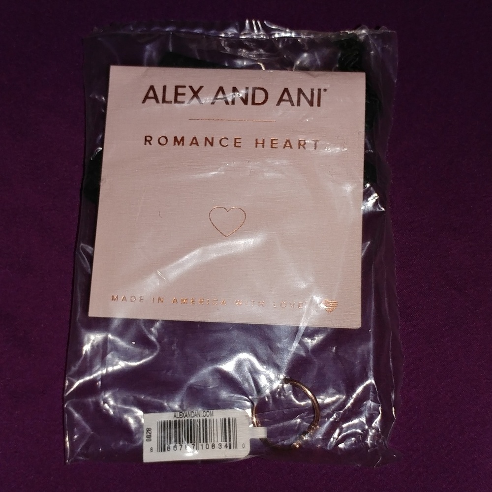 Rose Gold Heart Wrap Ring A&A